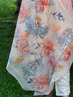 Thumbnail for Indo Era Multi Striped Straight Kurta Trousers With Dupatta set - Distacart