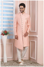 Thumbnail for Raivat Ethnic Art Silk Thread Work Indo Western In Pink Colour - Distacart