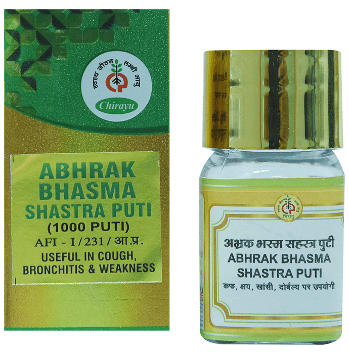 Chirayu Abhrak Bhasma Shastra 1000 Putti