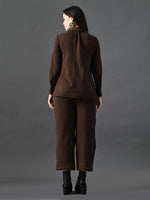 Thumbnail for Myshka Women's Coffe Everyday Lounge Set