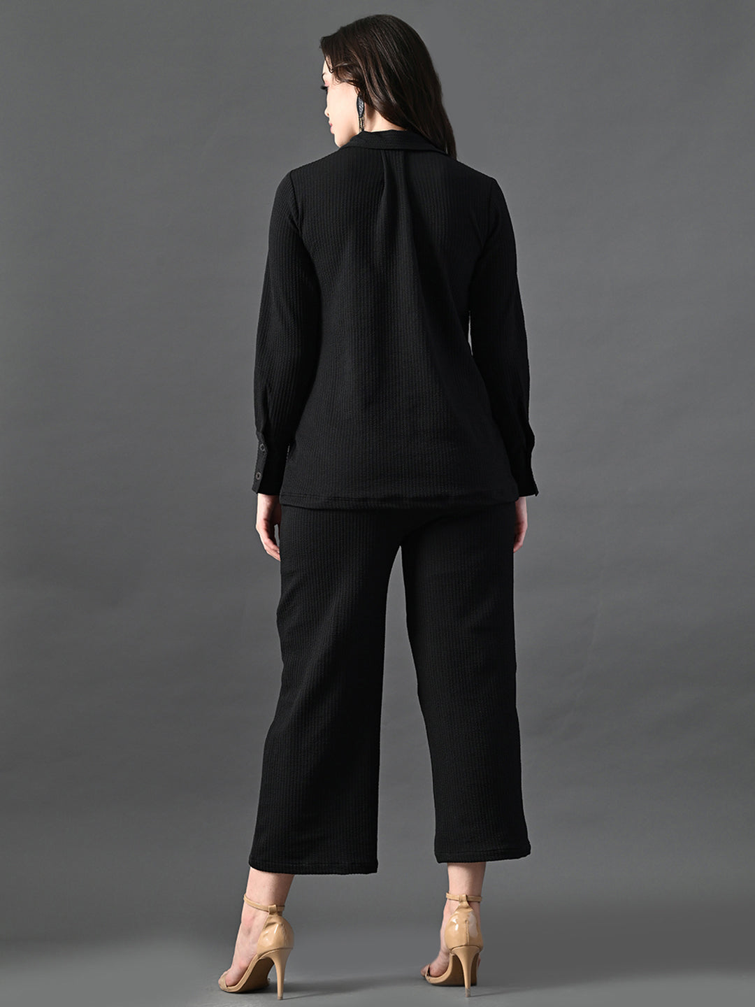 Myshka Women's Black Everyday Lounge Set - Distacart