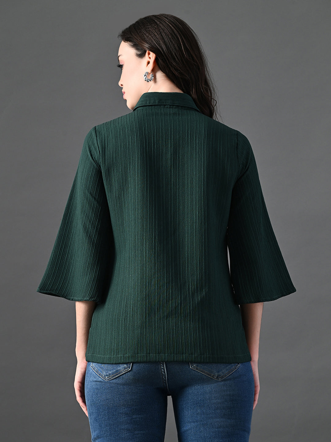 Myshka Women's White Pleated Top - Distacart