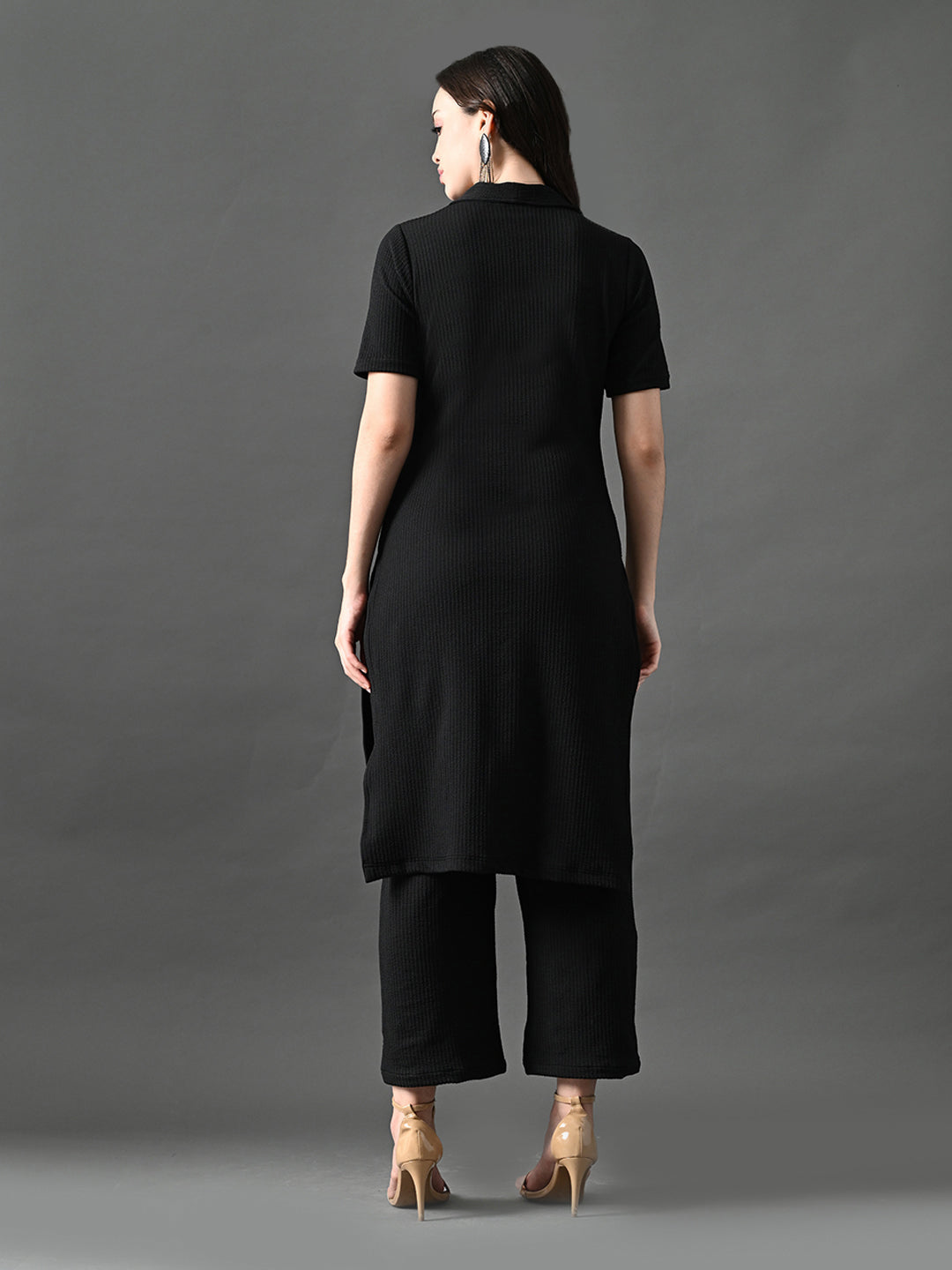 Myshka Women's Black Kurta Set - Distacart