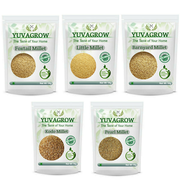 Yuvagrow Combo Millets Grains - Distacart
