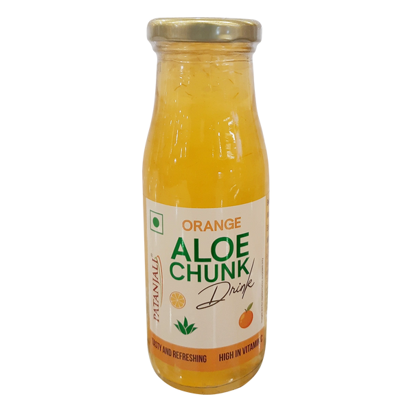 Patanjali Orange Aloe Chunk Drink