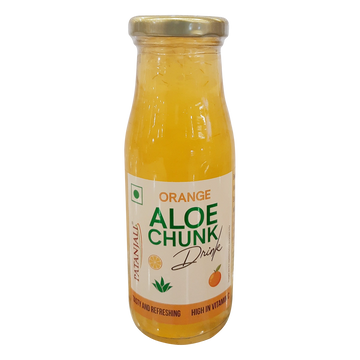 Patanjali Orange Aloe Chunk Drink - Distacart