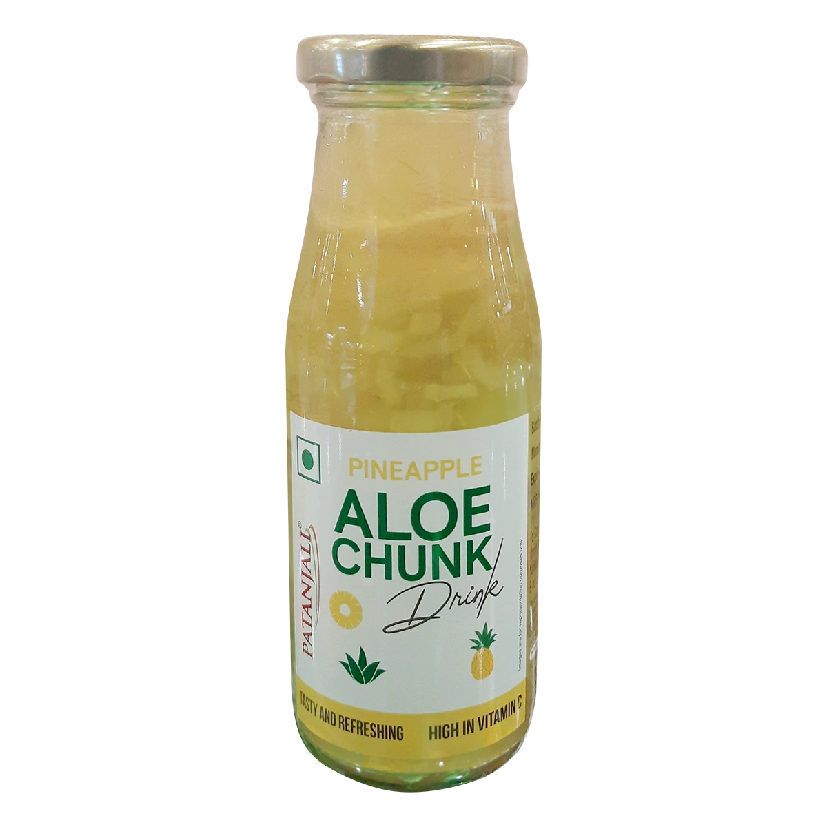Patanjali Pineapple Aloe Chunk Drink - Distacart