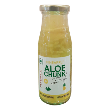 Patanjali Pineapple Aloe Chunk Drink - Distacart