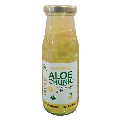 Patanjali Pineapple Aloe Chunk Drink - Distacart