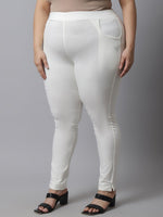 Thumbnail for TAG 7 Women Plus Size Cotton Ankle Length Leggings - Distacart