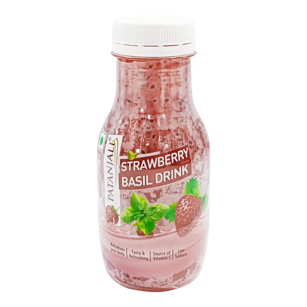 Patanjali Strawberry Basil Drink