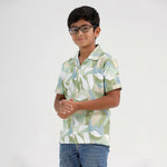 Thumbnail for Chilins Boys Printed Resort Beach Regular Fit Shirt