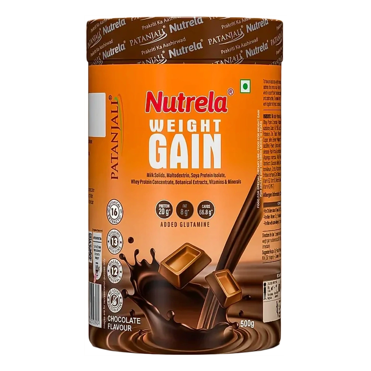 Patanjali Nutrela Weight Gain Chocolate Flavour - Distacart
