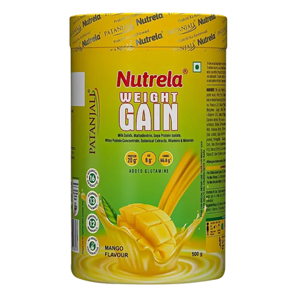 Patanjali Nutrela Weight Gain - Mango Flavour - Distacart