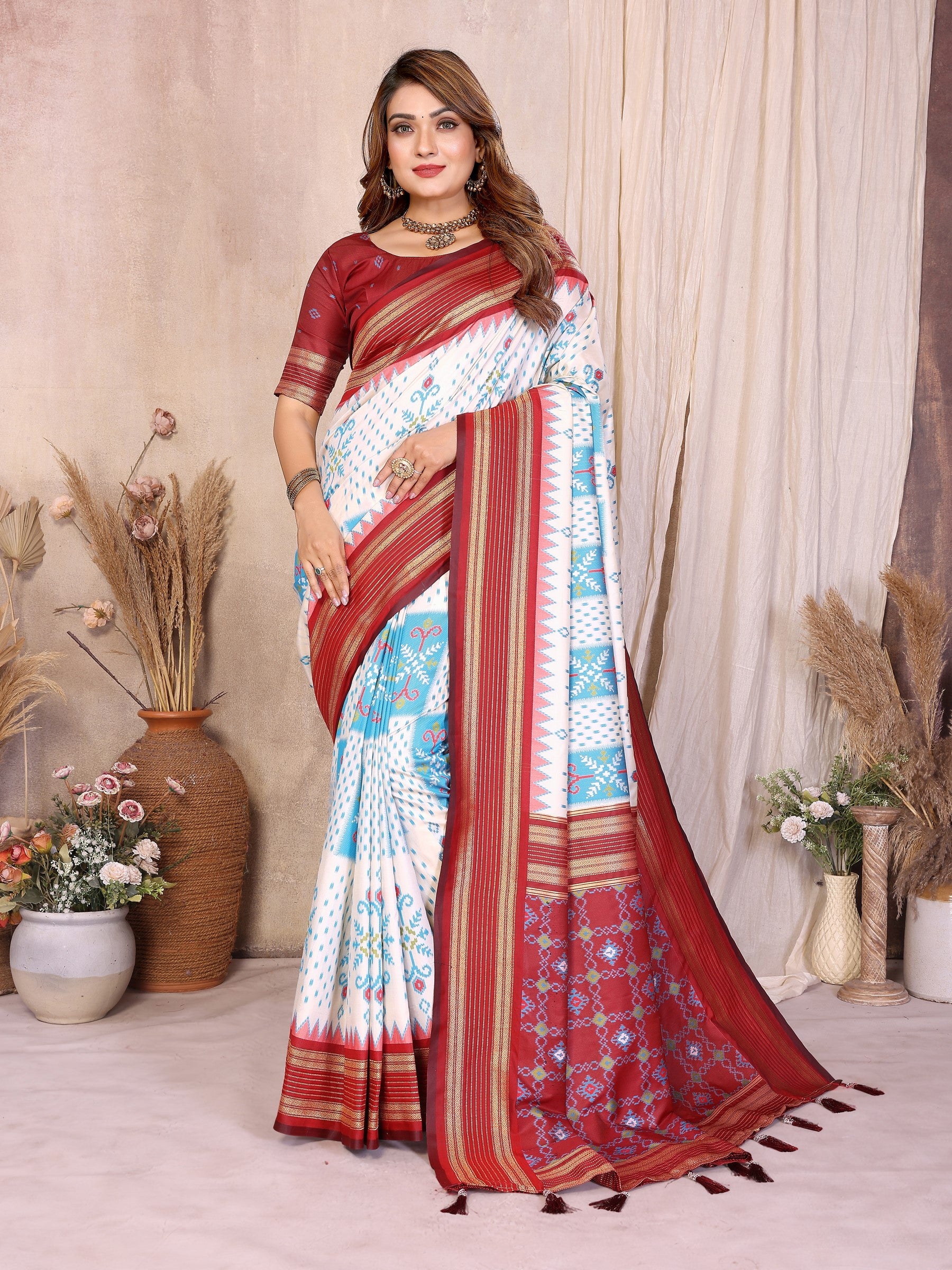 Anaita Premium South Soft Silk Saree - Distacart