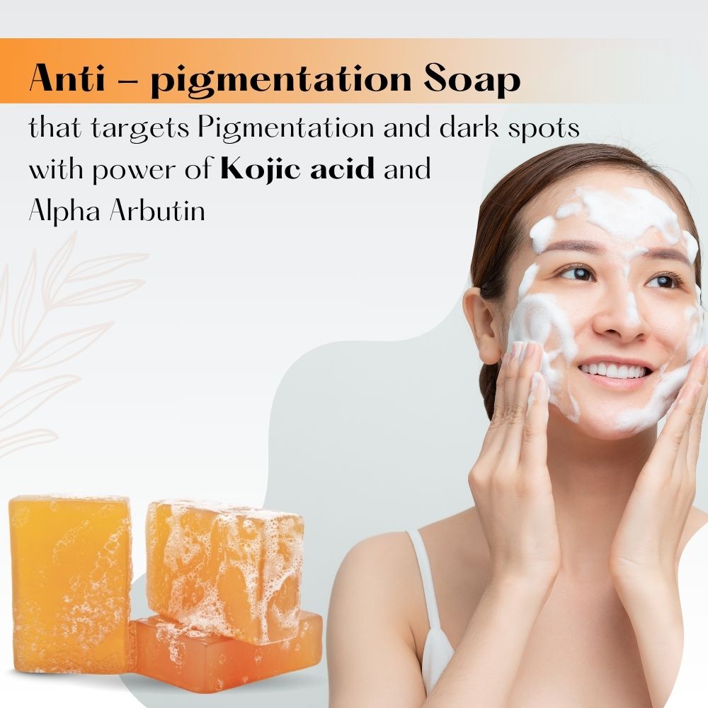 Samisha 1% Kojic Acid Soap With Alpha Arbutin For Pigmentation & Sun Damage - Distacart