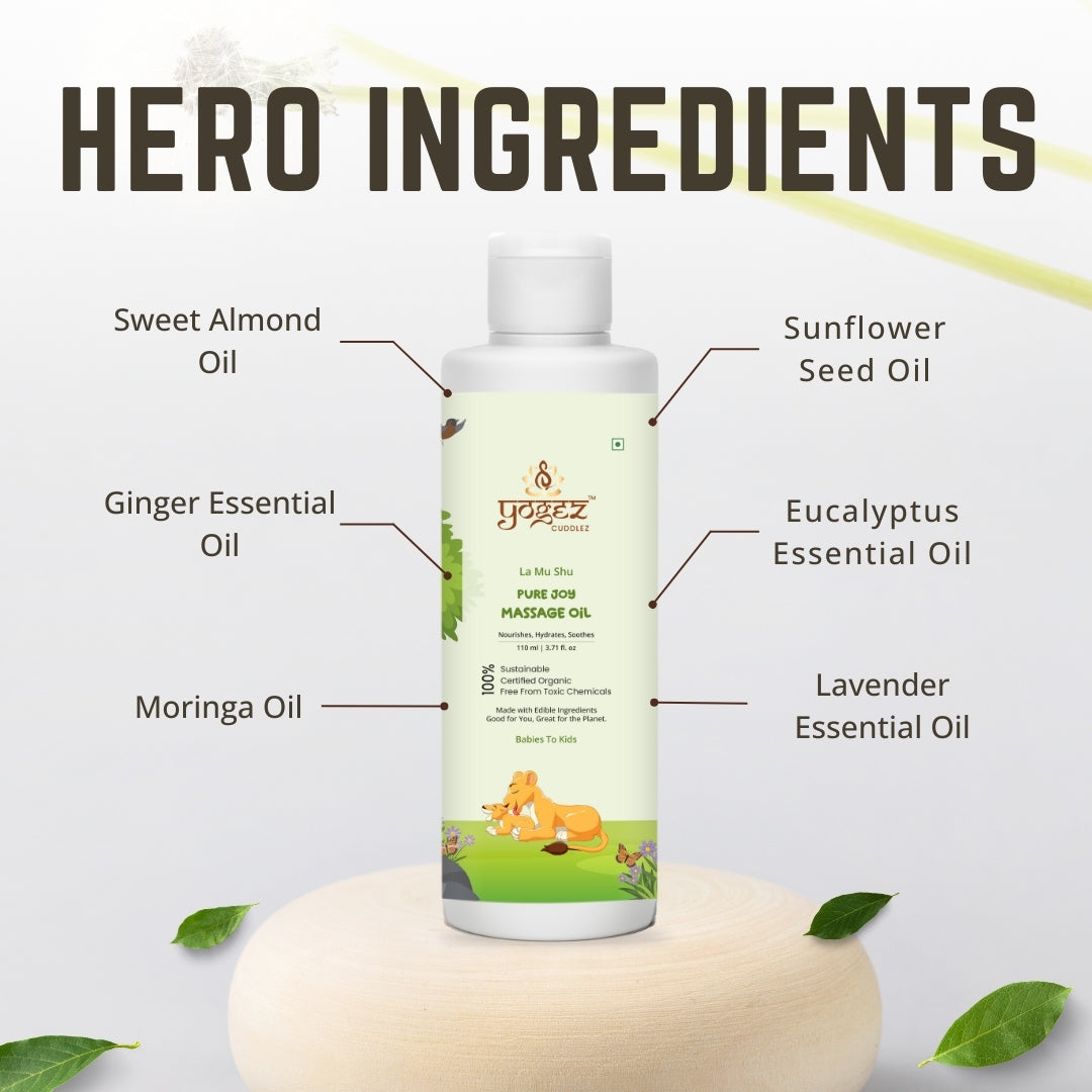 Yogez La Mu Shu Pure Joy Massage Oil