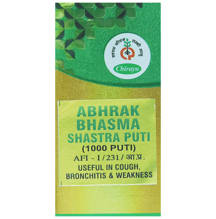 Chirayu Abhrak Bhasma Shastra 1000 Putti