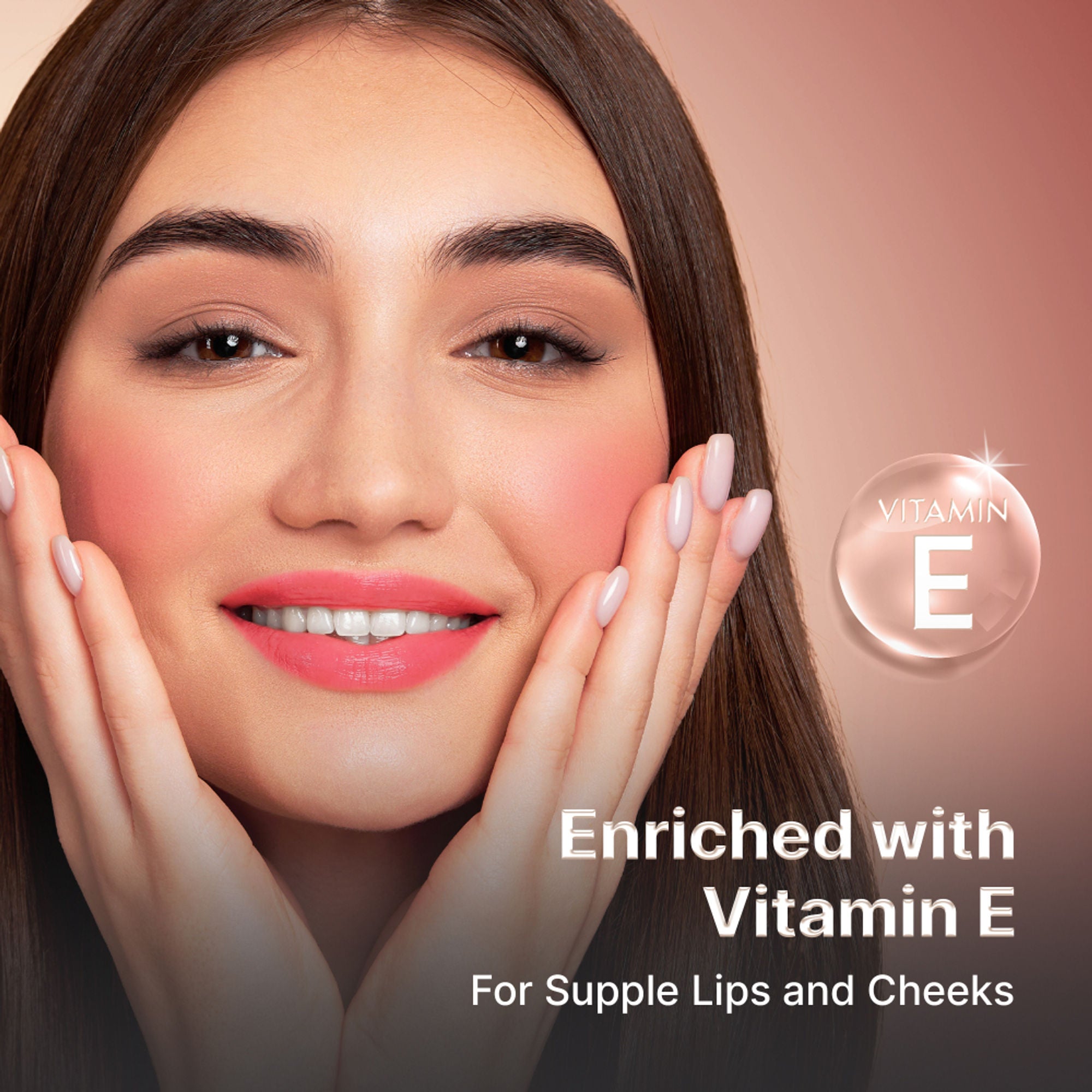 Swiss Beauty Select Lip And Cheek Cushion Mousse With Vitamin E - 2 Vogue Rose - Distacart