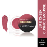 Thumbnail for Swiss Beauty Select Lip And Cheek Cushion Mousse With Vitamin E - 3 Elevate Pink