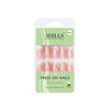 shills professional reusable press on nails almond spn687