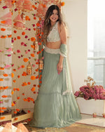Thumbnail for Lehenga Mart Glamorous Designer Lehenga Choli for Bridal and Bridesmaids Wedding Wear Choli - Distacart
