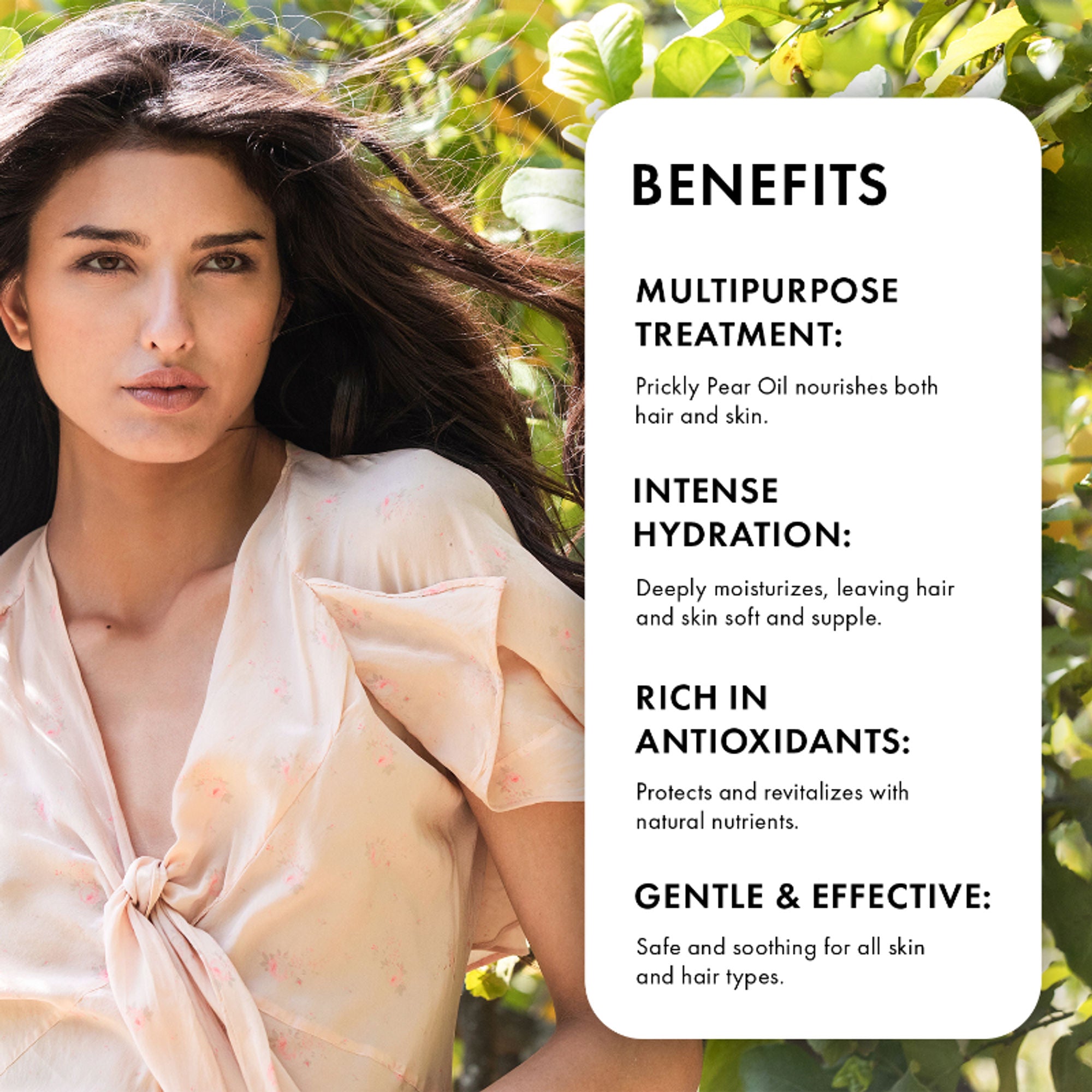 Naturica Opuntia Oil Treatment for All Hair Type, Unique & Multipurpose Formula with Prickly Pear - Distacart