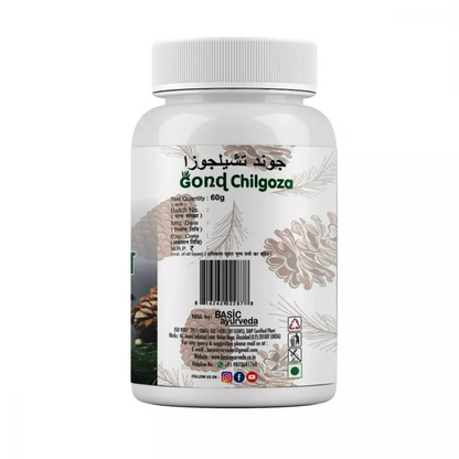 Basic Ayurveda Gond Chilgoza - Distacart
