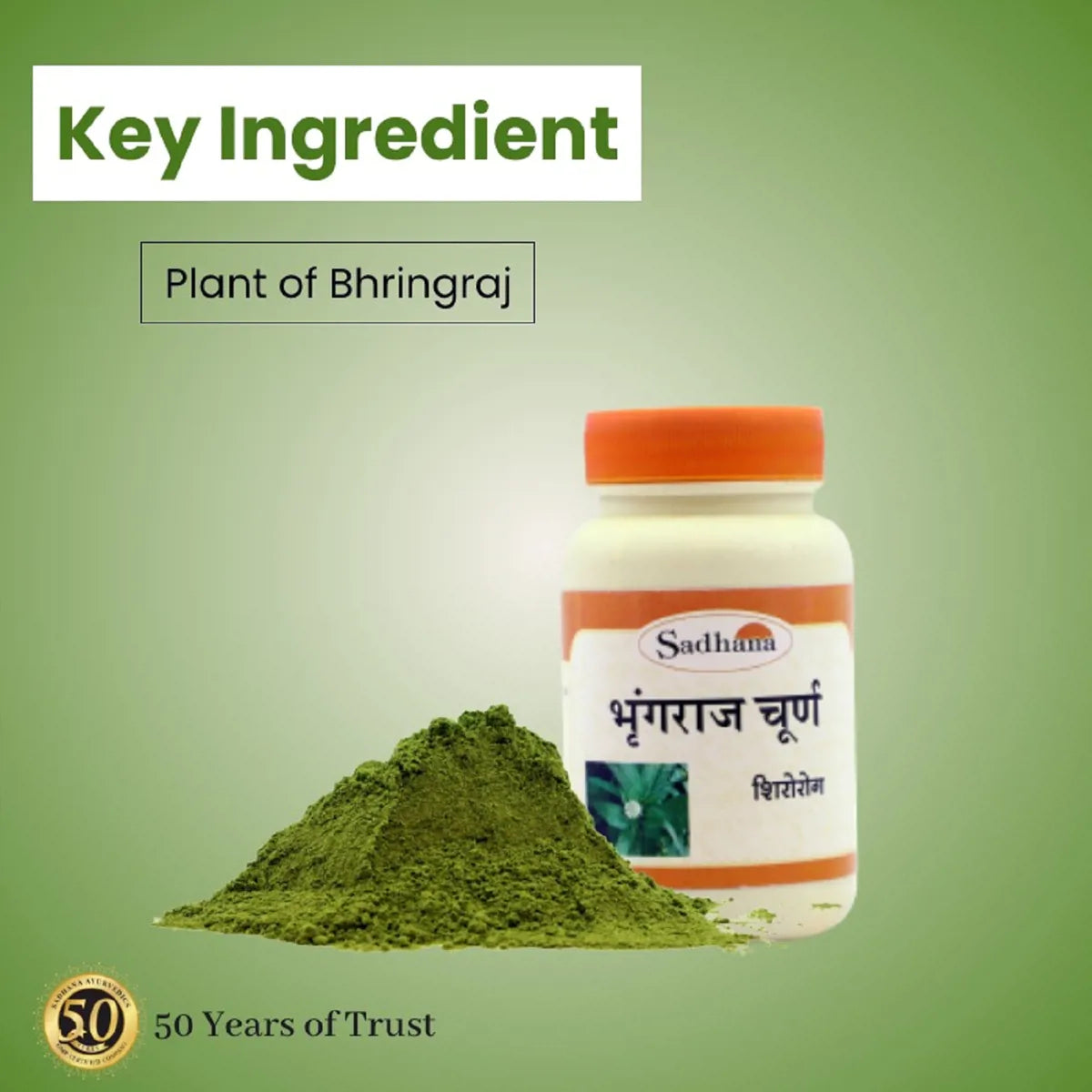 Sadhana Bhringraj Powder - Distacart