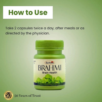 Sadhana Brahmi Capsules - Distacart