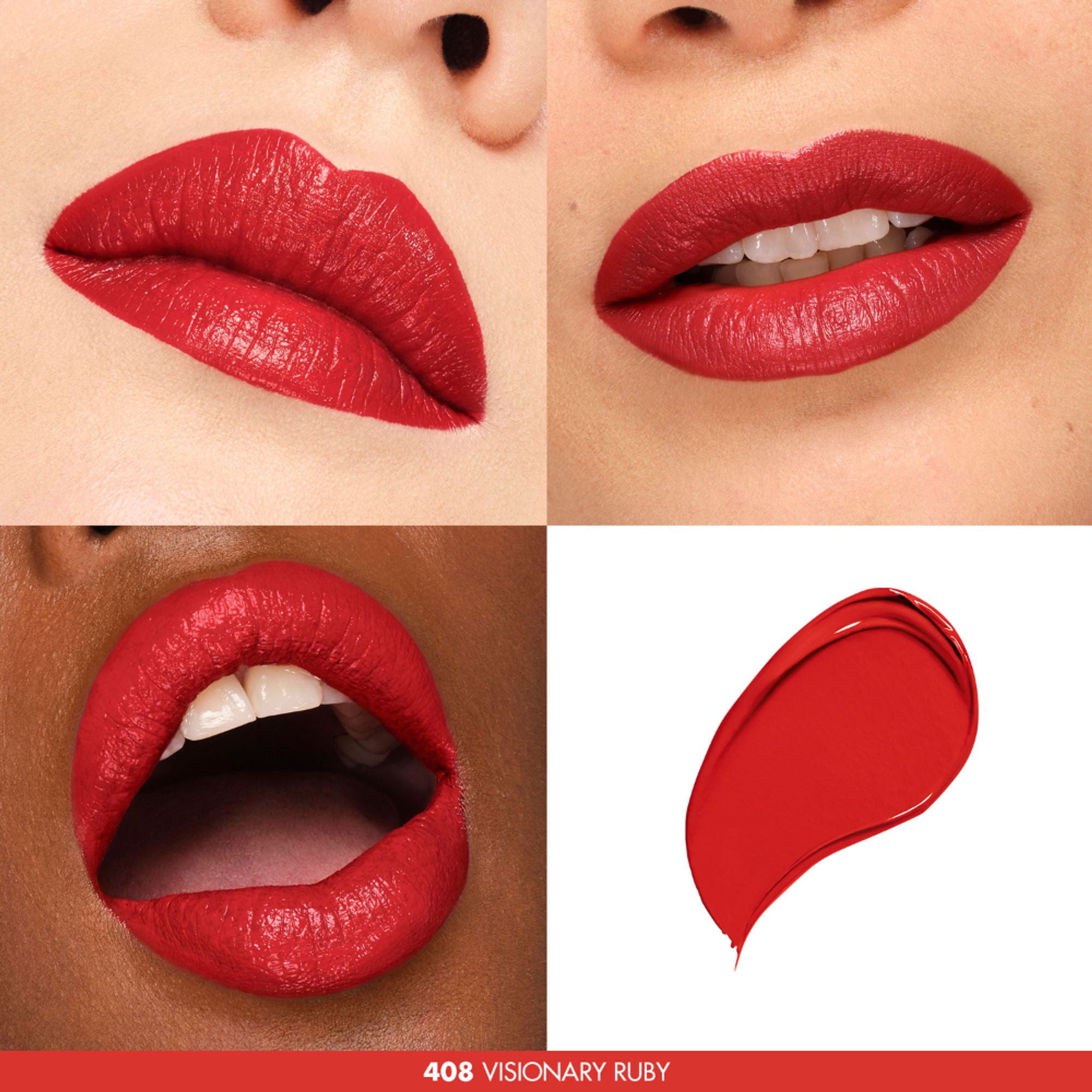 MAKE UP FOR EVER Ra For Ever Stick Matte - 408 Visionary Ruby - Distacart
