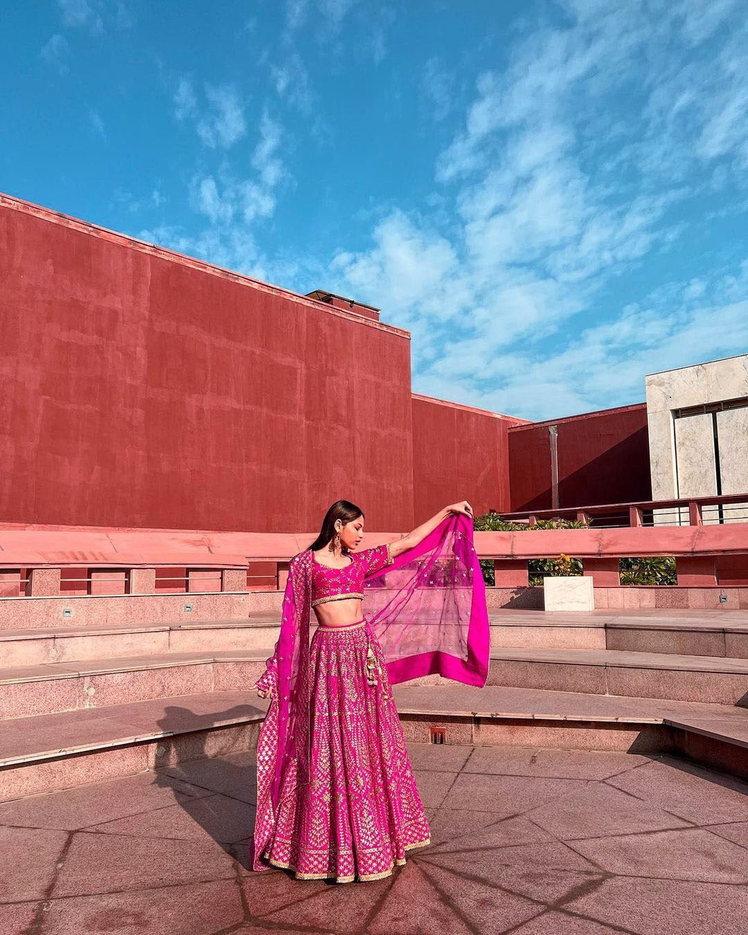 Lehenga Mart Glamorous Designer Lehenga Choli for Bridal and Bridesmaids Wedding Wear Choli - Distacart