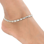 Thumbnail for AanyaCentric Silver Plated Traditional Anklets Payal - Classic and Stylish for Women and Girls - Distacart