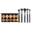 PAC Ultra Studio Foundation X10 - [C] & Face Series Brush Combo
