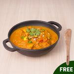 Thumbnail for The Indus Valley CASTrong Cast Iron Kadai ,Pre-seasoned, Nonstick, 100% Pure, Toxin-free, Induction, Spatula, 25.4 cm, 2.3L, 2.5kg