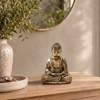meditating buddha statue