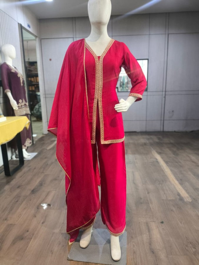 Anaita Pink Stylish Readymade Co-Ords Set - Dista