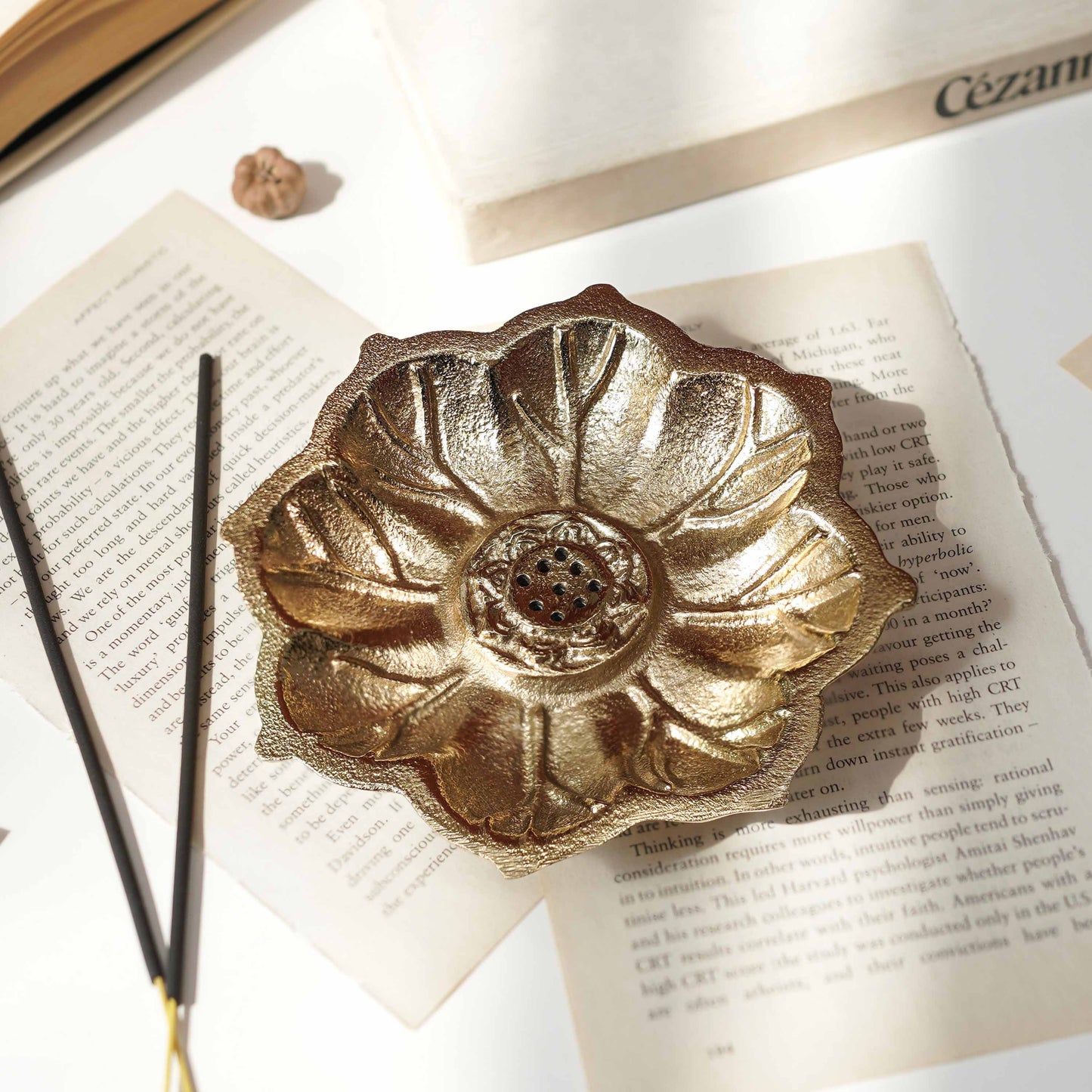 lotus incense holder