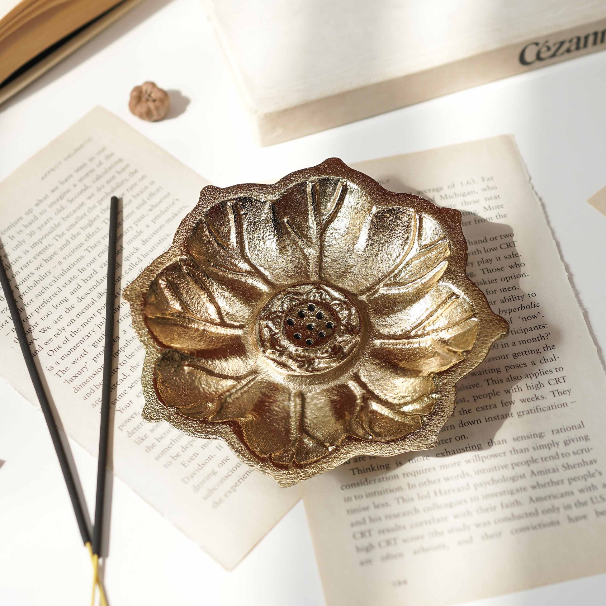 lotus incense holder