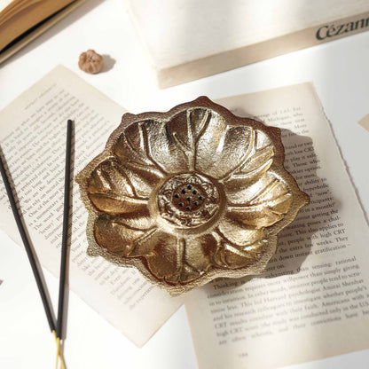 lotus incense holder