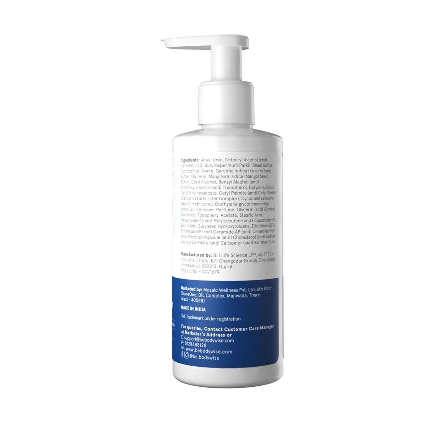 BeBodywise 20% Urea Body Lotion - Advanced Formulation - Dista