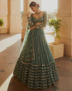Thumbnail for Lehenga Mart Designer Bollywood Style Wedding Wear Lehenga Choli - Distacart