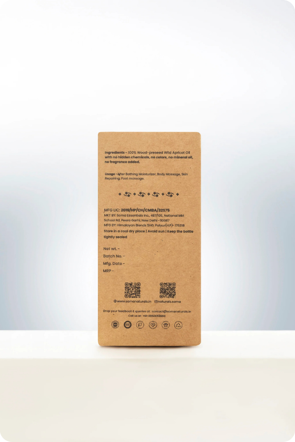 Soma Naturals Wild Apricot Oil - Distacart