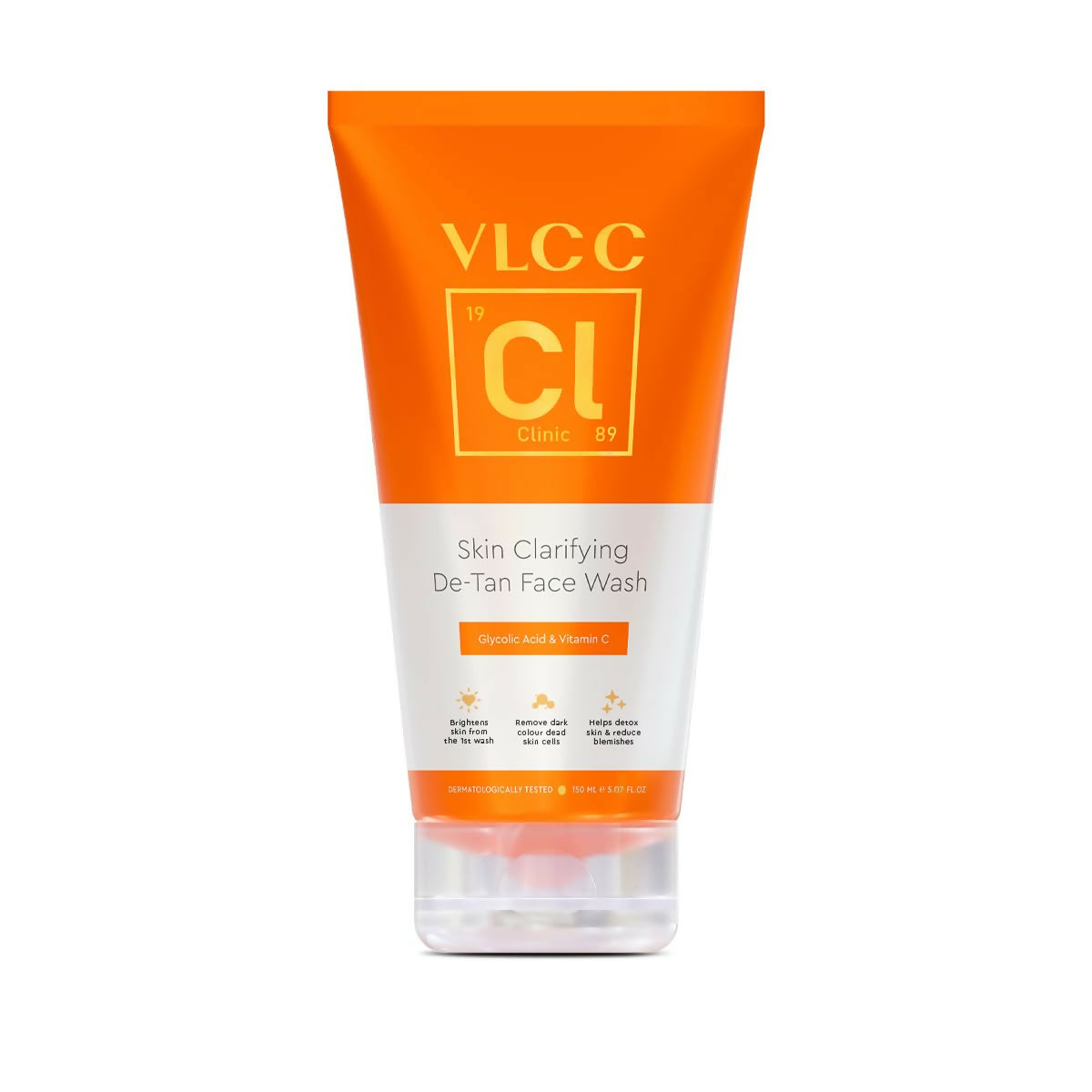 VLCC Clinic Skin Clarifying De-Tan Face Wash - Distacart