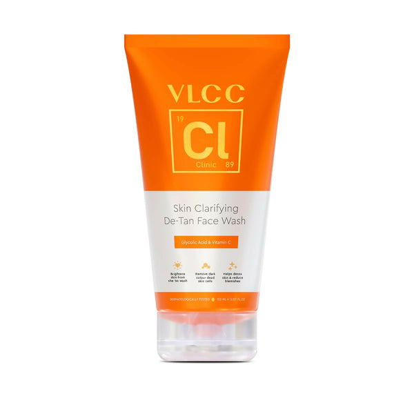 VLCC Clinic Skin Clarifying De-Tan Face Wash - Distacart
