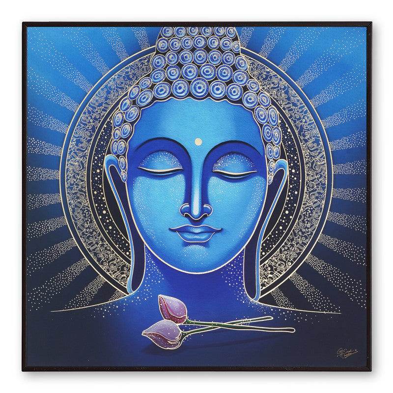 Tehzeeb Creations Golden Embossed Wall Painting