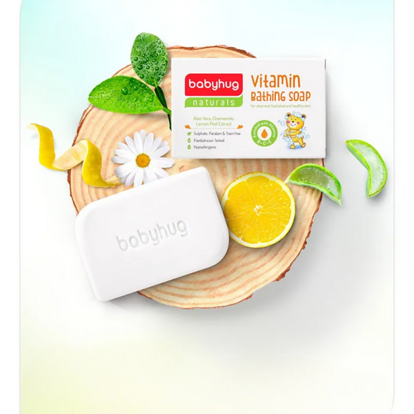 Babyhug Naturals Vitamin Bathing Soap - Distacart