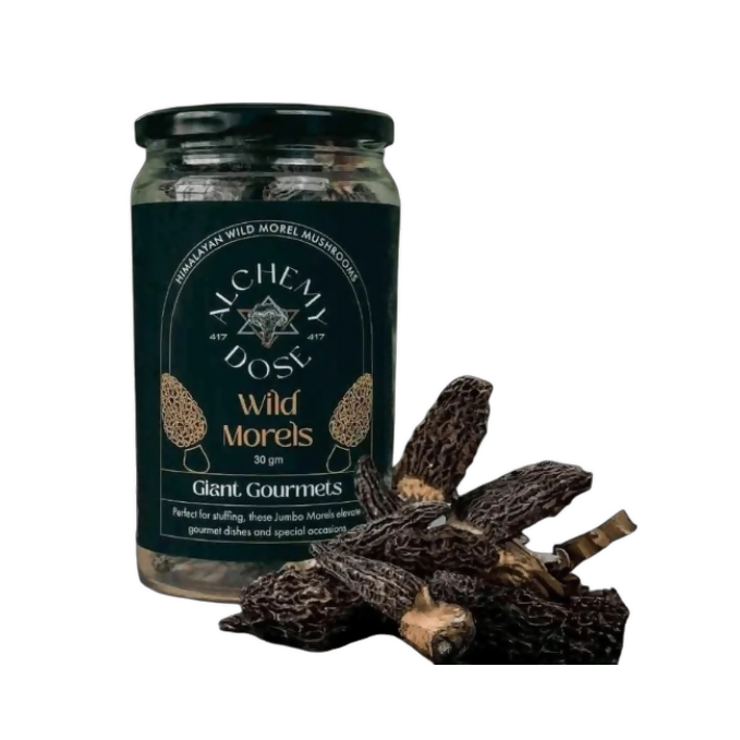 Alchemy Dose Sun-Dried Morel Mushrooms - Distacart