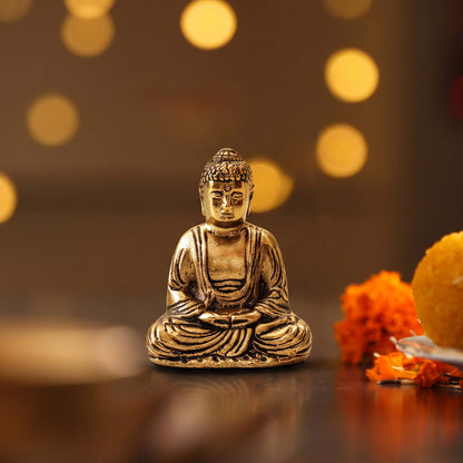 meditating buddha statue