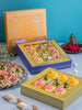 modak box of 9 green orange